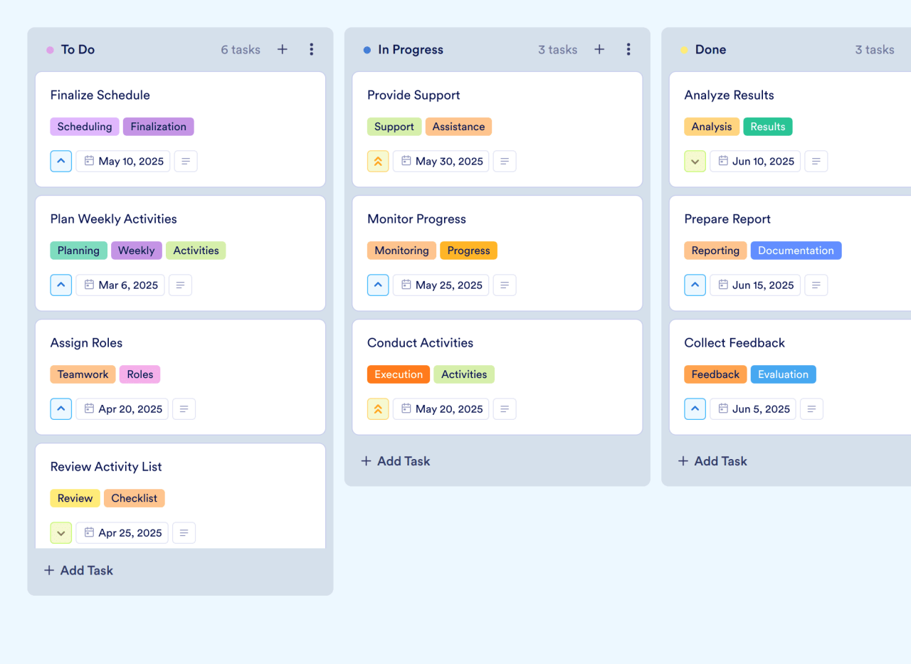 Weekly Calendar Template